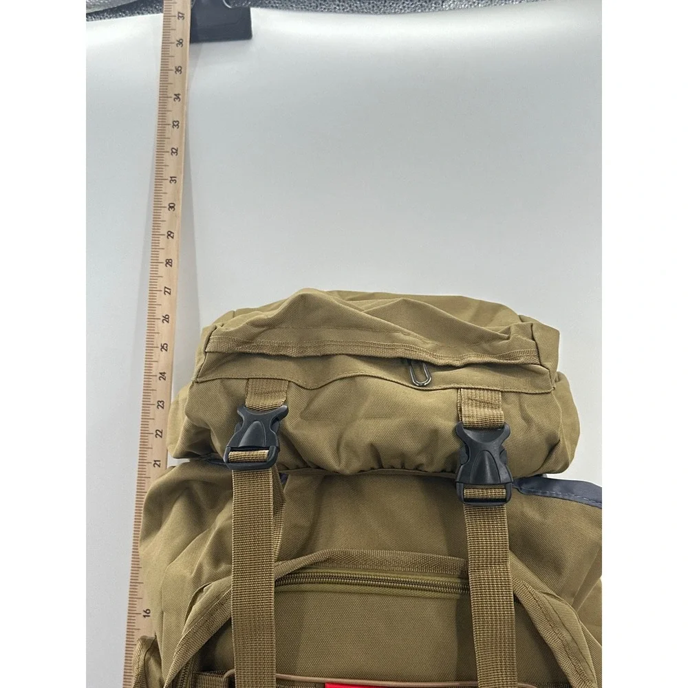 Tactical Military Rucksack Backpack Coyote Tan Khaki Hiking Bug Out Bag 24 Inch